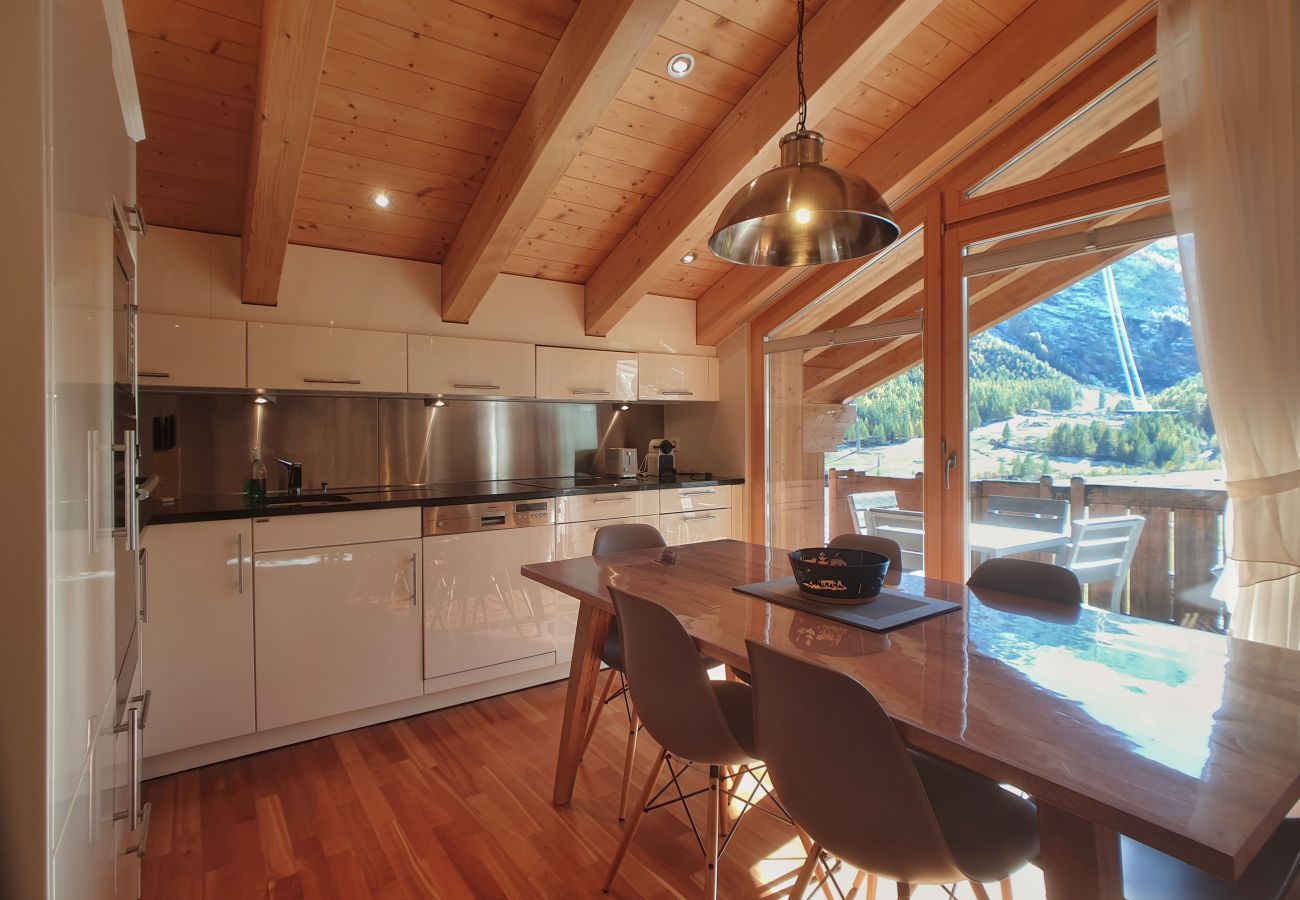 Apartment in Saas-Fee - Aramis Dachwohnung 5. OG Apartment in Saas-Fee - Aramis Dachwohnung 5. OG